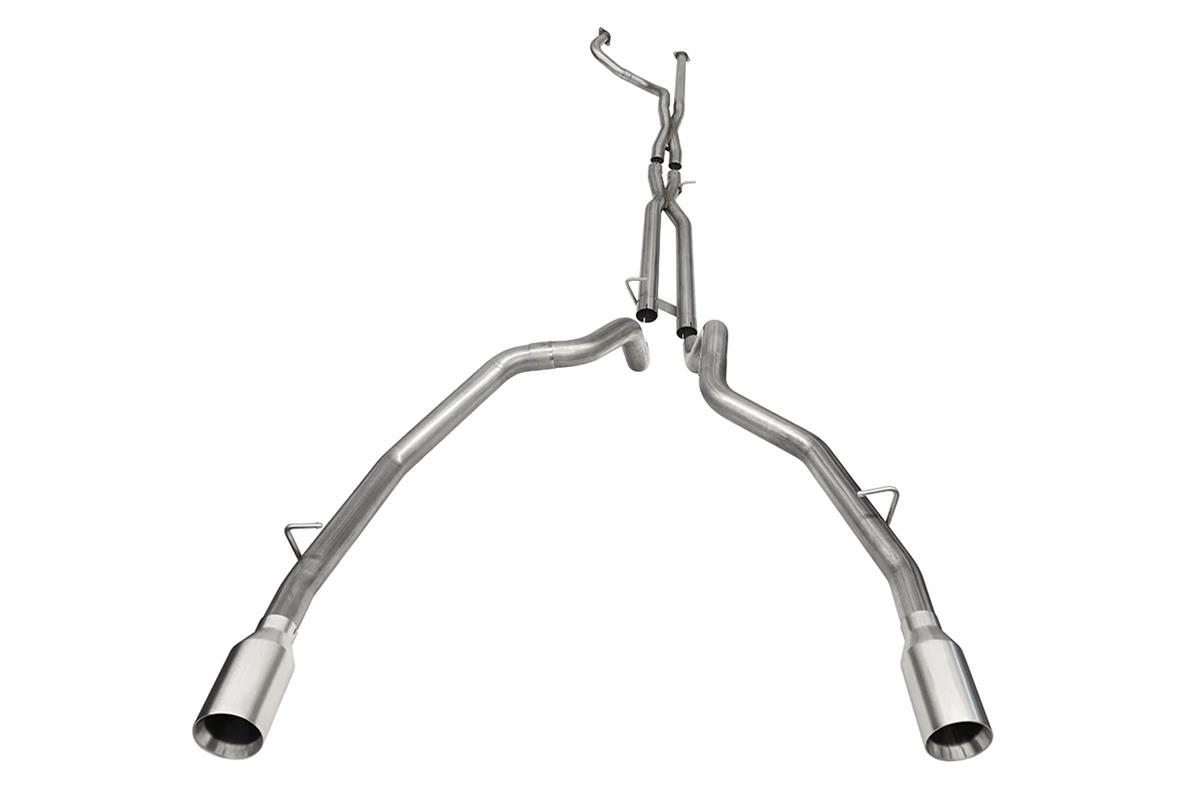 Corsa Track Exhaust System Polished Tips 21-up Ram 1500 TRX - Click Image to Close